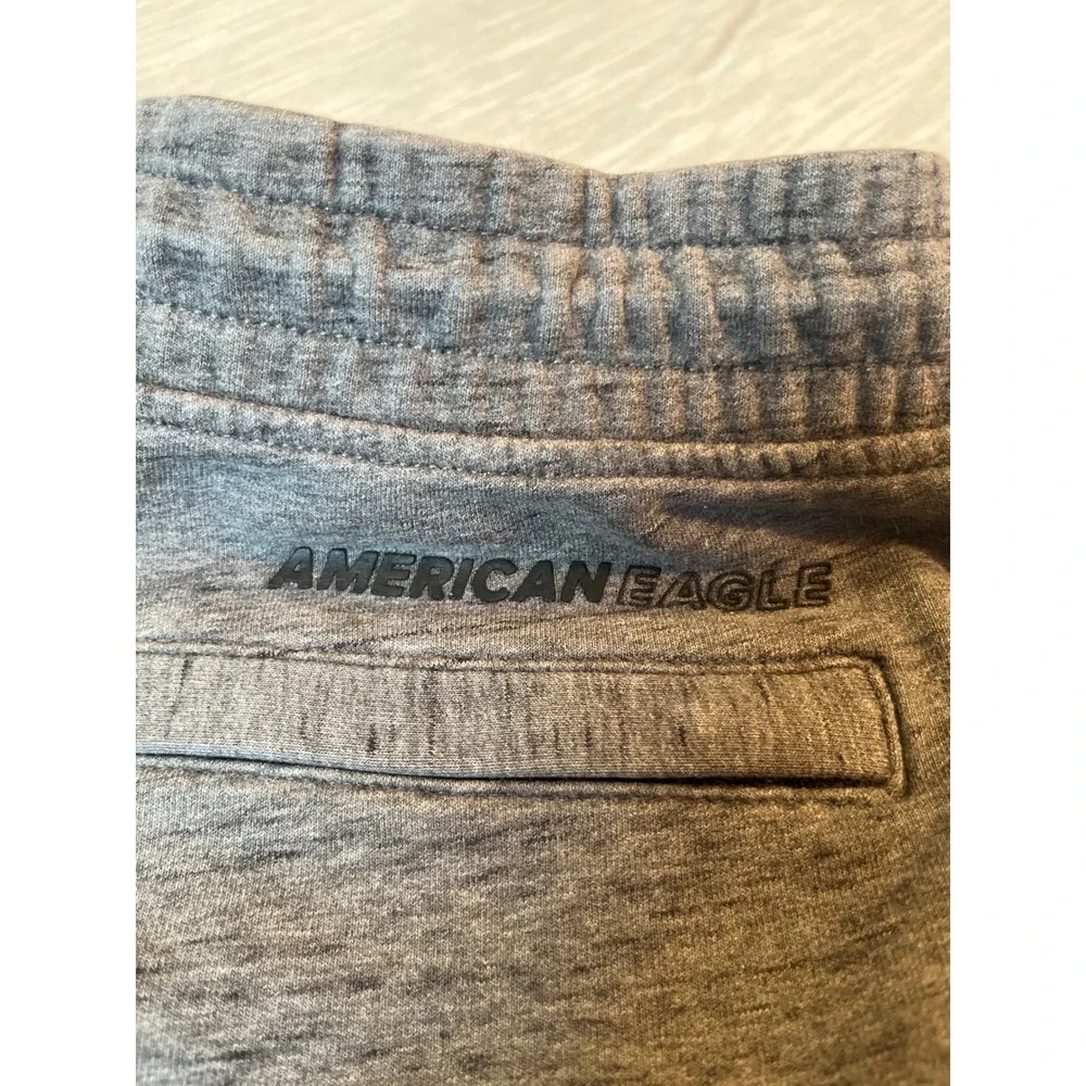 American Eagle‎ Men's Grey Heather Jogger Sweatpants Pockets Size Medium